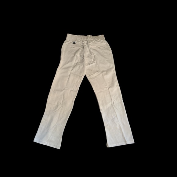 Russel White Baseball Pants with Black Piping Size 36/32 - Picture 2 of 4